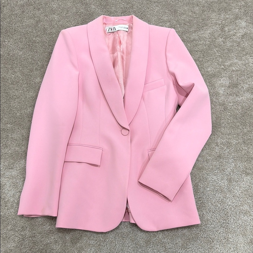 Zara Soft Pink Women's suit
